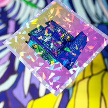 Load image into Gallery viewer, Sketchy News - Holographic Sticker