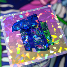 Load image into Gallery viewer, Sketchy News - Holographic Sticker