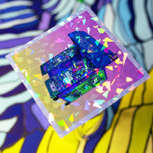 Load image into Gallery viewer, Sketchy News - Holographic Sticker
