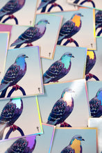 Load image into Gallery viewer, Stool Pigeon - Holographic Sticker