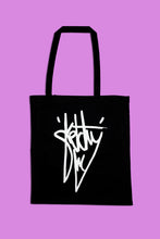 Load image into Gallery viewer, Sketchy Moon Screen Printed Tote Bag