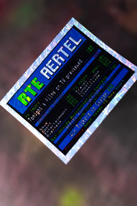 Aertel holographic sticker