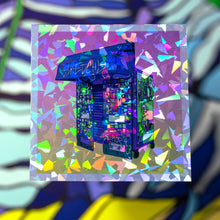 Load image into Gallery viewer, Sketchy News - Holographic Sticker
